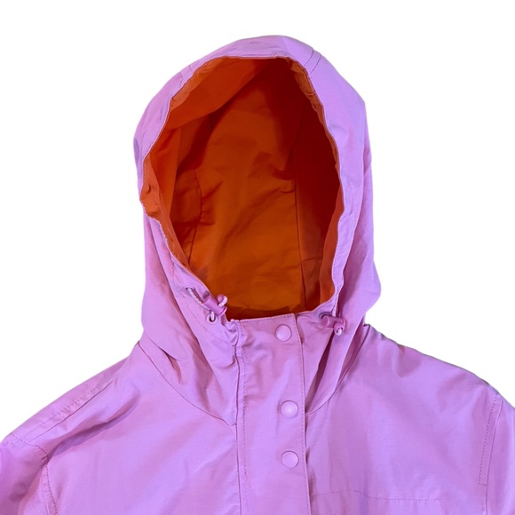 J.CREW Perfect Lightweight Rain Jacket in Pink Orange Small - Picture 16 of 16